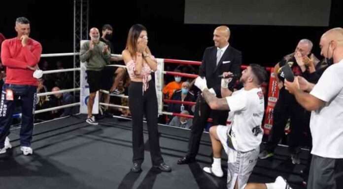 Boxe, la notte magica di Mattia Faraoni: nuovo campione italiano e sposo