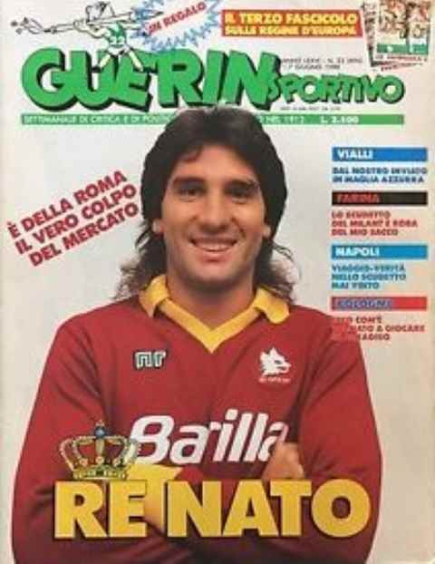 Calciatori improponibili: Renato Gaucho Portaluppi, il re della dolce vita