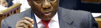 Ramaphosa al summit di Parigi alza la voce: "Vogliamo essere trattati alla pari"