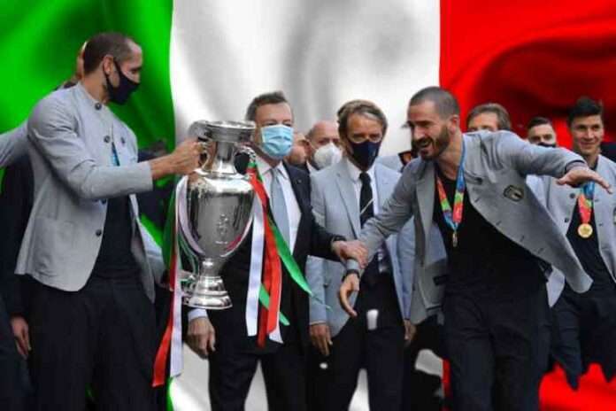 Da Bonucci ai Maneskin scappa, che arriva la patria!
