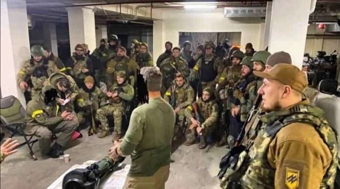 Da Nexta la NATO sta addestrando paramilitari nazisti in Ucraina