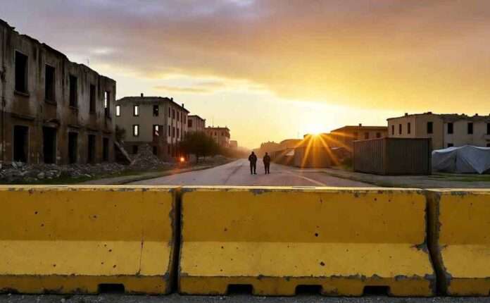 Dopo la tregua bombe a tonnellate e la linea gialla che ridisegna Gaza