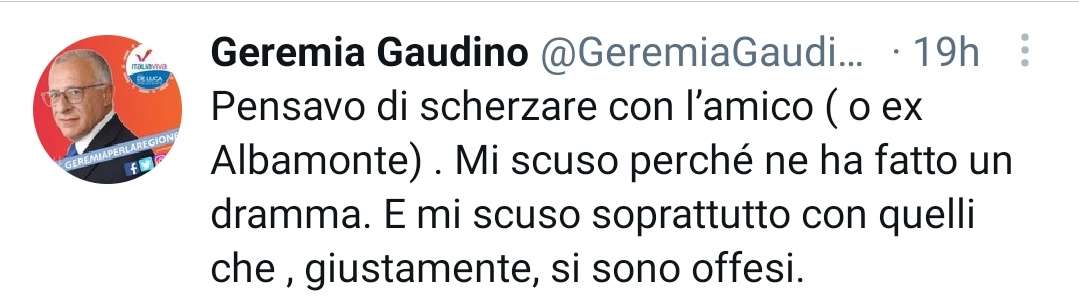 Geremia Gaudino, dirigente napoletano di Italia Viva, pubblica insulto omofobo
