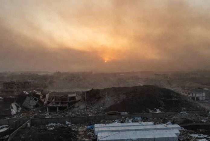 Gaza seppellisce 112 corpi di due sole famiglie