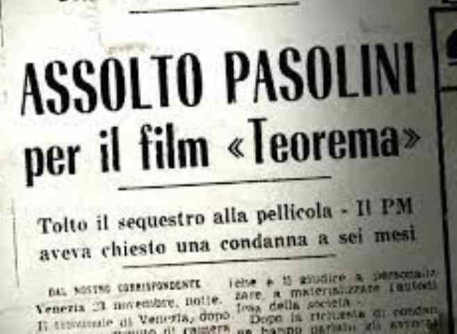 Il libro bianco di Pasolini, venticinque anni di processi politici e no