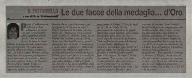 In memoria di Gigi Imperatrice de “I Fatebenefratelli”