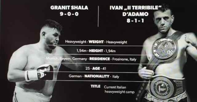 Boxe, a Berlino cechi e italiani al massacro: Ivan D’Adamo perde contro Granit Shala
