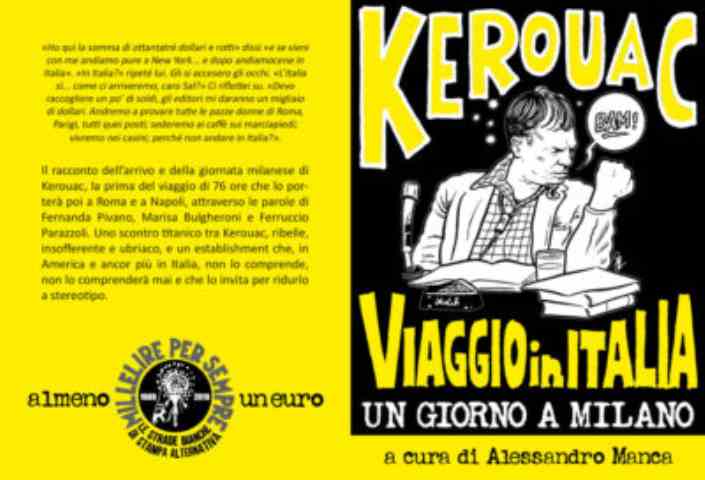 Jack Kerouac, Viaggio in Italia. Un giorno a Milano