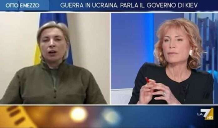 La guerra, la Vereshchuk, l'invasore e la Tv