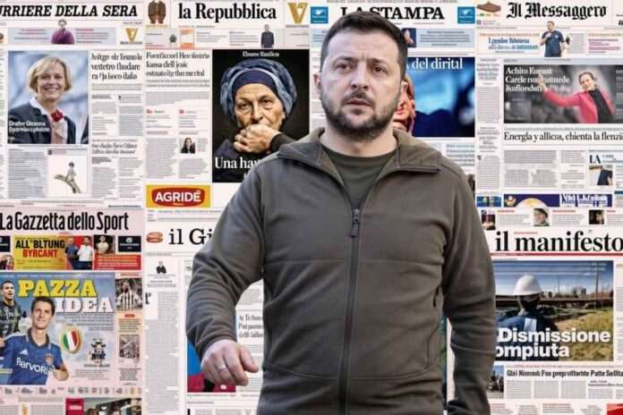 L'attentato a Zelensky che non c'è mai stato la stampa italiana lo ha inventato lo stesso