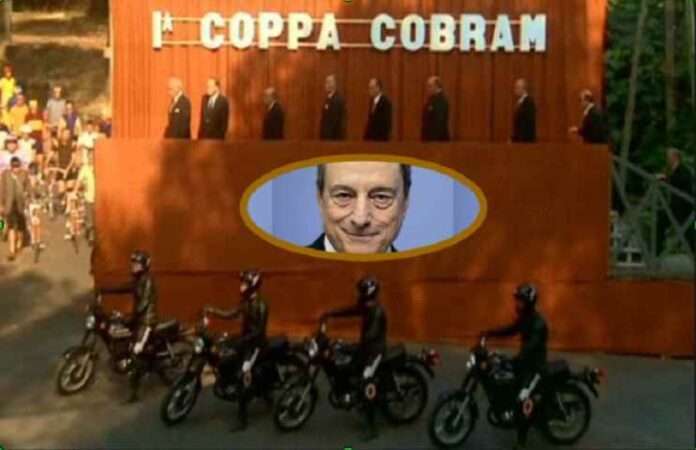 Mario Draghi tra il Recovery Plan e la Coppa Cobram