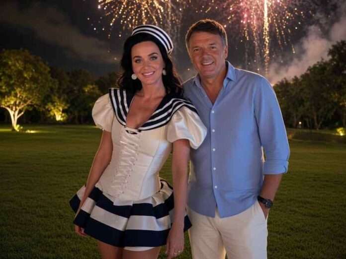 Renzi canta Roar con Katy Perry mentre discute il futuro dei progressisti (non è Lercio)