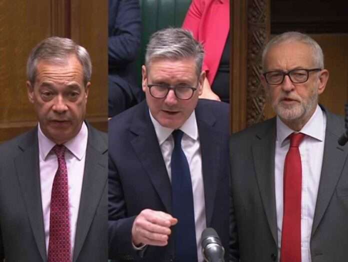 Starmer affonda, Farage avanza il laburismo britannico è morto da tempo