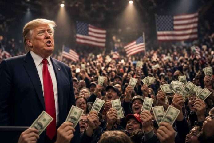 Trump compra il voto promette 5.000 dollari a ogni americano che voterà i Repubblicani