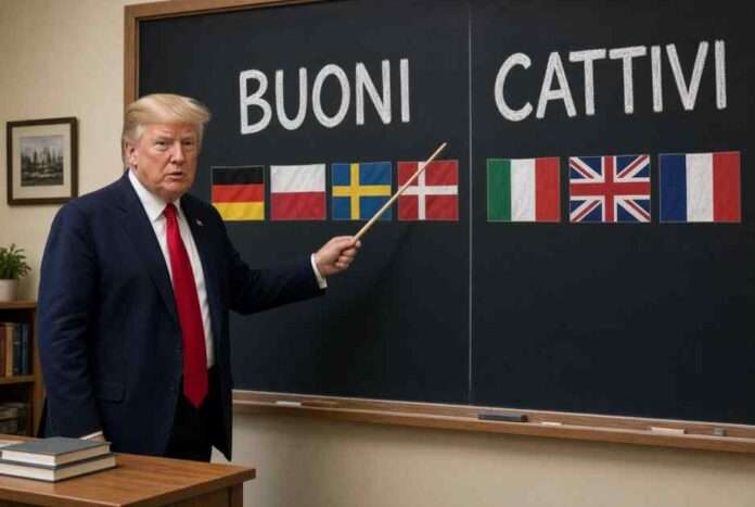 Trump divide la NATO in buoni e cattivi, e lascia fuori Italia, Francia e Regno Unito