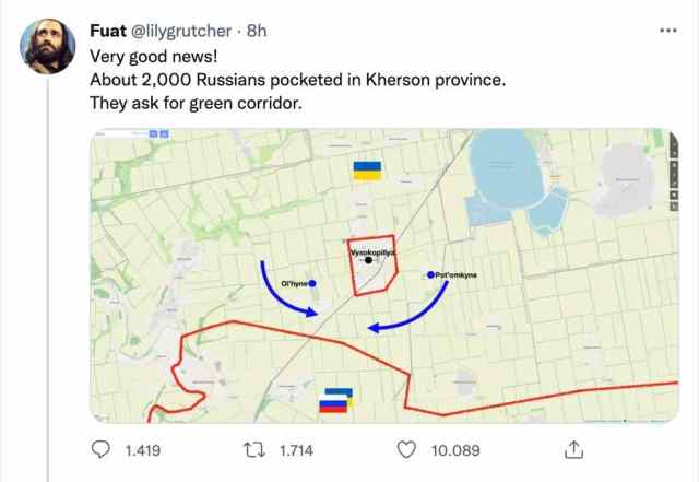Tutte le bufale su twitter della guerra in Ucraina riprese da giornali e tv5