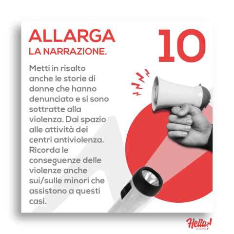 Violenza di genere: 10 punti da seguire se vuoi parlarne