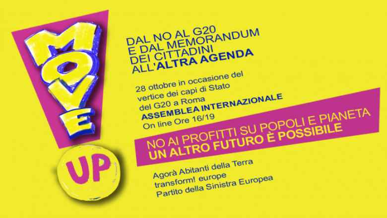 Voi G20 noi il futuro: L’Altra Agenda Mondiale