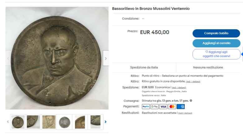 Volantino delle BR all’asta, indignazione a buon mercato