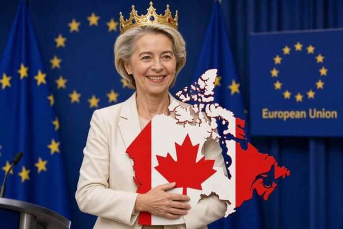 Von der Leyen abbraccia il Canada mentre l'Europa reale resta fuori dalla porta