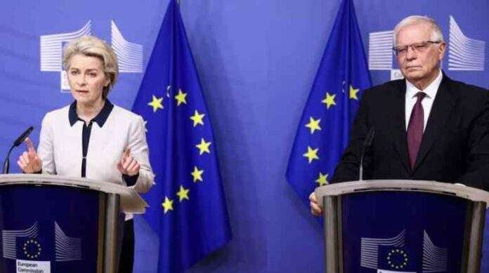 Borrell e von der Leyen, i bombardieri: 