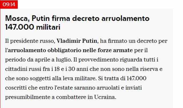 decreto arruolamento