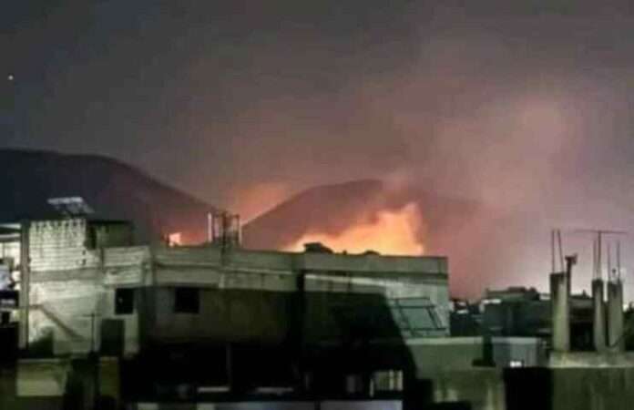 israele attacca la siria, 25 morti