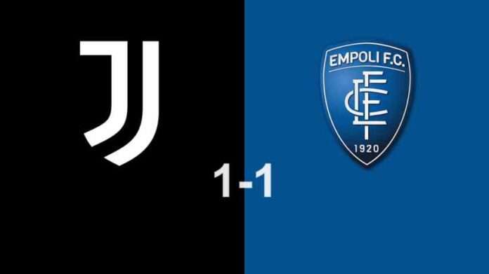 I bianconeri vengono fermati in casa dalla squadra di Nicola i al termine di una gara giocata per oltre 70’ in 10 dopo l’espulsione di Milik (decisa dopo revisione al Var per un brutto fallo su Cerri). Juventus-Empoli 1-1