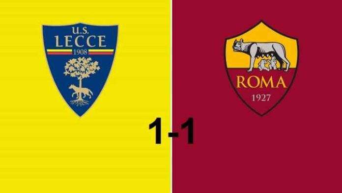 Falcone transenna la porta, i giallorossi fermati: Lecce-Roma 1-1, il Pagellone