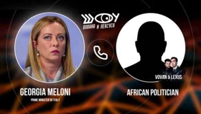 Meloni al telefono con diplomatico africano: 