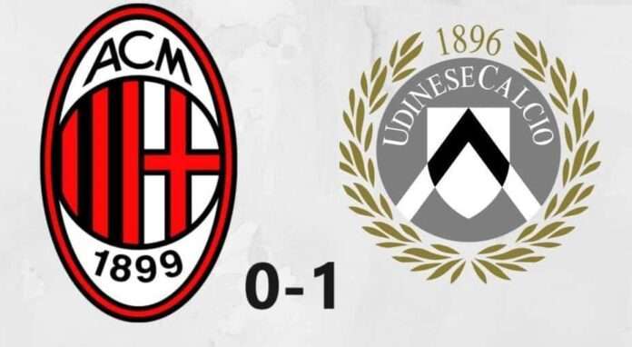 milan-udinese 0-1