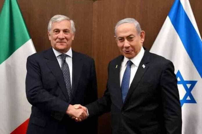 Il premio della vergogna: Tajani celebra la “pace” mentre arma Israele