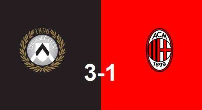 Nuovo flop dei rossoneri: Udinese-Milan 3-1, il Pagellone